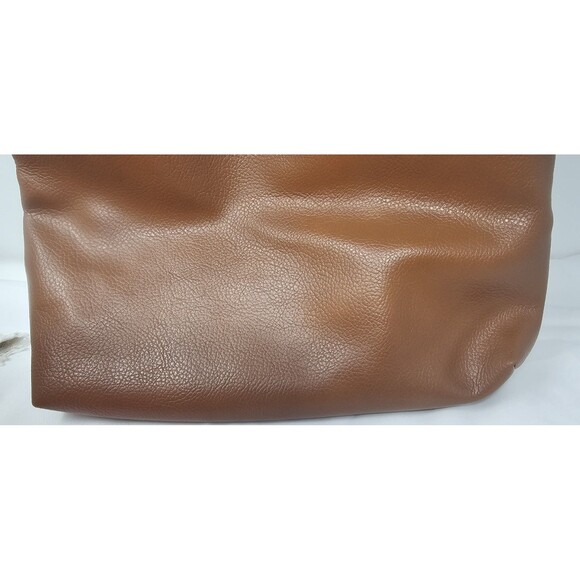 Montana West Slouchy Hobo Bag Hawaiian Brown PU Leather Removable Pouch Soft NEW - Picture 4 of 13